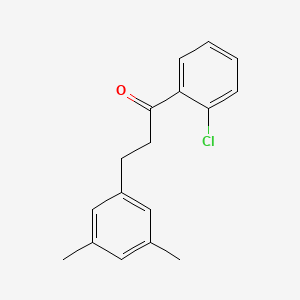 2'-Chloro-3-(3,5-dimethylphenyl)propiophenone