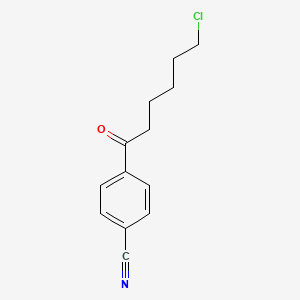 6-Chloro-1-(4-cyanophenyl)-1-oxohexane