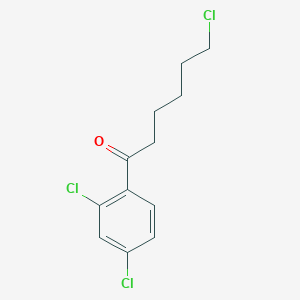 6-Chloro-1-(2,4-dichlorophenyl)-1-oxohexane