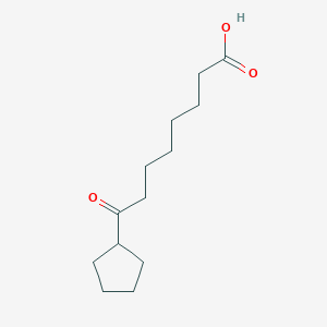 molecular formula C13H22O3 B3023926 8-环戊基-8-氧代辛酸 CAS No. 898766-79-5