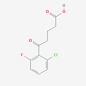 5-(2-Chloro-6-fluorophenyl)-5-oxovaleric acid