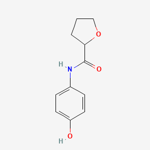 molecular formula C11H13NO3 B3023957 N-(4-hydroxyphenyl)tetrahydro-2-furancarboxamide CAS No. 832108-47-1