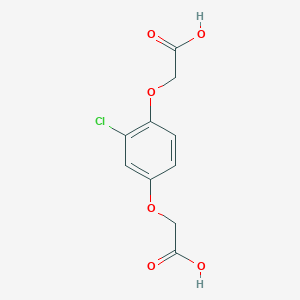 molecular formula C10H9ClO6 B3023997 2,2'-[(2-Chloro-1,4-phenylene)bis(oxy)]diacetic acid CAS No. 84794-72-9