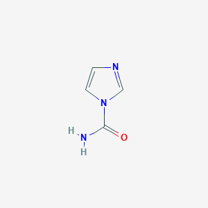 molecular formula C4H5N3O B3024023 1h-Imidazole-1-carboxamide CAS No. 2578-41-8