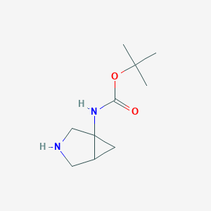 Carbamic acid, 3-azabicyclo[3.1.0]hex-1-YL-, 1,1-dimethylethyl ester