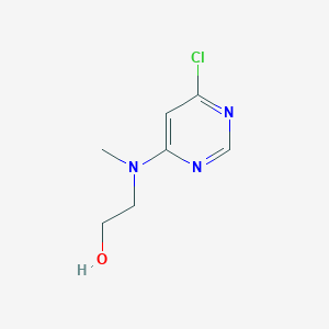 2-[(6-Chloro-4-pyrimidinyl)(methyl)amino]-1-ethanol