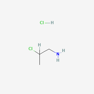 molecular formula C3H9Cl2N B3024058 2-Chloropropan-1-amine hydrochloride CAS No. 6266-35-9