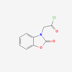 3(2H)-Benzoxazoleacetyl chloride, 2-oxo-