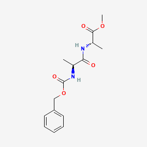 molecular formula C15H20N2O5 B3024067 Cbz-Ala-Ala-Ome CAS No. 2483-51-4