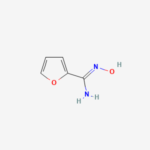 molecular formula C5H6N2O2 B3024075 N'-hydroxyfuran-2-carboximidamide CAS No. 1236839-88-5