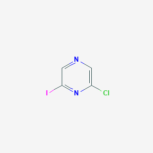 molecular formula C4H2ClIN2 B3024086 2-Chloro-6-iodopyrazine CAS No. 120531-35-3