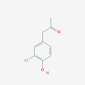 molecular formula C9H9ClO2 B3024097 1-(3-Chloro-4-hydroxyphenyl)propan-2-one CAS No. 84023-32-5