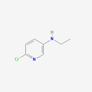 molecular formula C7H9ClN2 B3024112 2-Chloro-N-ethylpyridin-5-amine CAS No. 120739-95-9