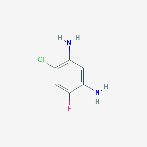 4-Chloro-6-fluorobenzene-1,3-diamine