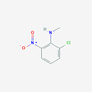 molecular formula C7H7ClN2O2 B3024117 2-Chloro-N-methyl-6-nitroaniline CAS No. 75438-12-9