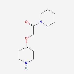 1-[(Piperidin-4-yloxy)acetyl]piperidine