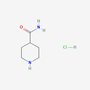 molecular formula C6H13ClN2O B3024136 Piperidine-4-carboxamide hydrochloride CAS No. 39674-99-2