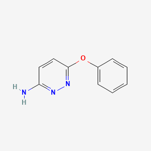 molecular formula C10H9N3O B3024139 6-Phenoxypyridazin-3-amine CAS No. 39539-69-0