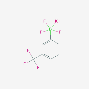 molecular formula C7H4BF6K B3024142 Potassium 3-(trifluoromethyl)phenyltrifluoroborate CAS No. 816457-58-6