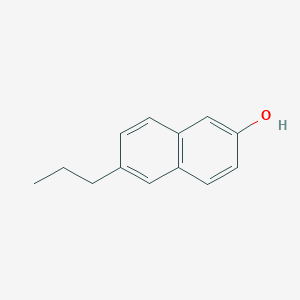 molecular formula C13H14O B3024154 6-Propyl-2-naphthol CAS No. 2776-56-9