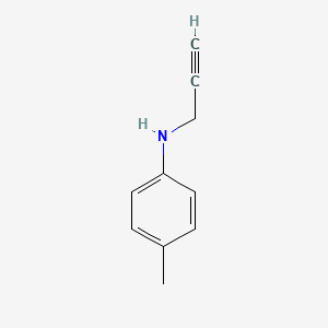 molecular formula C10H12ClN B3024158 Prop-2-ynyl-p-tolyl-amine CAS No. 435345-28-1