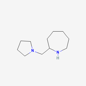 molecular formula C11H22N2 B3024167 2-(Pyrrolidin-1-ylmethyl)azepane CAS No. 112282-41-4