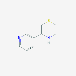molecular formula C9H12N2S B3024175 3-吡啶-3-基硫代吗啉 CAS No. 887344-26-5