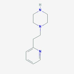 molecular formula C11H17N3 B3024178 1-(2-(吡啶-2-基)乙基)哌嗪 CAS No. 53345-15-6