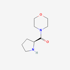 Morpholin-4-yl-(S)-pyrrolidin-2-yl-methanone
