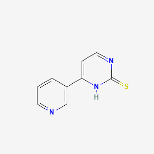 4-(3-Pyridinyl)pyrimidine-2-thiol