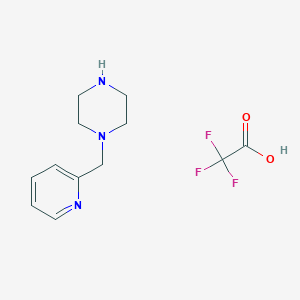 molecular formula C12H16F3N3O2 B3024210 1-(Pyridin-2-ylmethyl)piperazine 2,2,2-trifluoroacetate CAS No. 298705-64-3