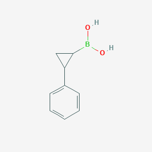 molecular formula C9H11BO2 B3024229 2-Phenylcyclopropylboronic acid CAS No. 1243253-59-9