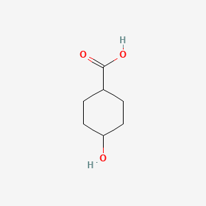 molecular formula C7H12O3 B3024230 反式-4-羟基环己烷甲酸 CAS No. 3685-22-1