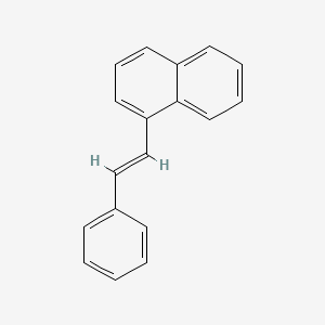 molecular formula C18H14 B3024248 1-Styrylnaphthalene CAS No. 2043-00-7