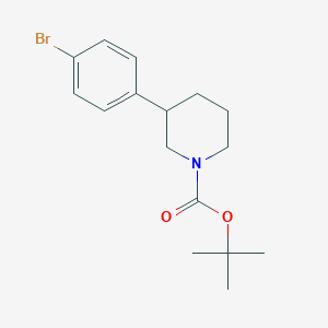 Tert-butyl 3-(4-bromophenyl)piperidine-1-carboxylate