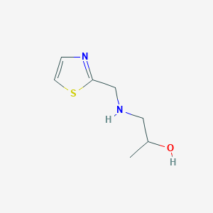molecular formula C7H12N2OS B3024280 1-[(Thiazol-2-ylmethyl)-amino]-propan-2-ol CAS No. 921145-47-3