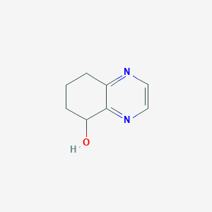 molecular formula C8H10N2O B3024306 5,6,7,8-Tetrahydroquinoxalin-5-ol CAS No. 35149-13-4