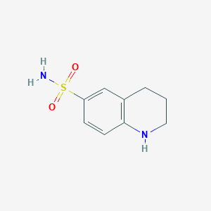 molecular formula C9H12N2O2S B3024309 1,2,3,4-四氢喹啉-6-磺酰胺 CAS No. 30059-39-3