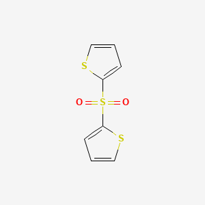 molecular formula C8H6O2S3 B3024317 2-(2-Thienylsulfonyl)thiophene CAS No. 3989-00-2