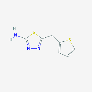 5-(Thiophen-2-ylmethyl)-1,3,4-thiadiazol-2-amine
