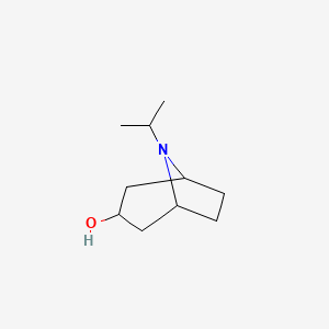 molecular formula C10H19NO B3024334 8-Isopropyl-8-azabicyclo[3.2.1]octan-3-ol CAS No. 259092-15-4