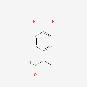 2-[4-(Trifluoromethyl)phenyl]propanal