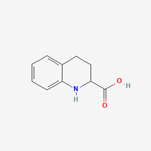 molecular formula C10H11NO2 B3024364 1,2,3,4-Tetrahydroquinoline-2-carboxylic acid CAS No. 46185-24-4