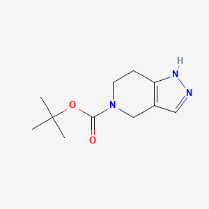 tert-butyl 6,7-dihydro-1H-pyrazolo[4,3-c]pyridine-5(4H)-carboxylate