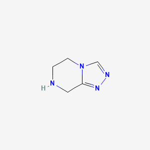 5,6,7,8-Tetrahydro-[1,2,4]triazolo[4,3-a]pyrazine
