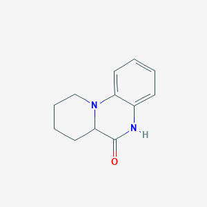 7,8,9,10-Tetrahydro-5H-pyrido[1,2-a]quinoxalin-6(6aH)-one