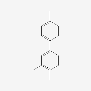 molecular formula C15H16 B3024383 3,4,4'-Trimethyl-1,1'-biphenyl CAS No. 66483-38-3