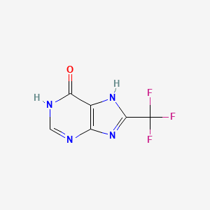 8-(trifluoromethyl)-9H-purin-6-ol