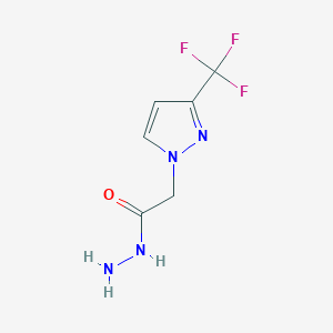 (3-Trifluoromethyl-pyrazol-1-yl)-acetic acid hydrazide