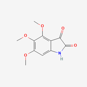 4,5,6-Trimethoxyindoline-2,3-dione